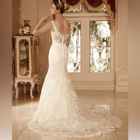 Casablanca Wedding gown/dress Style 2099 Size 10 - Picture 2 of 12